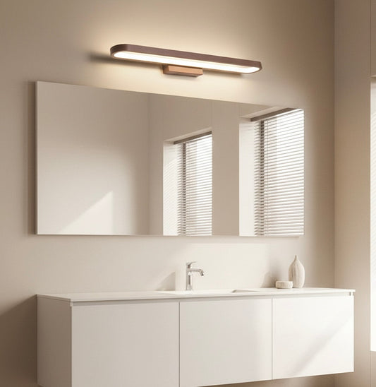 LumaGlow | Bathroom Wall Light Fixtures with Sleek LED Design | Modern Elegance for Inviting Atmosphere
