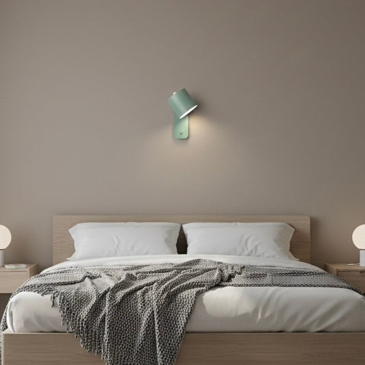 Luminara modern LED wall light in sleek metal design for indoor spaces