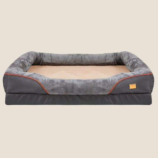 Luna's Place | Large Orthopedic Dog Bed with High-Density Memory Foam | Supportive Design for Joint Relief 1