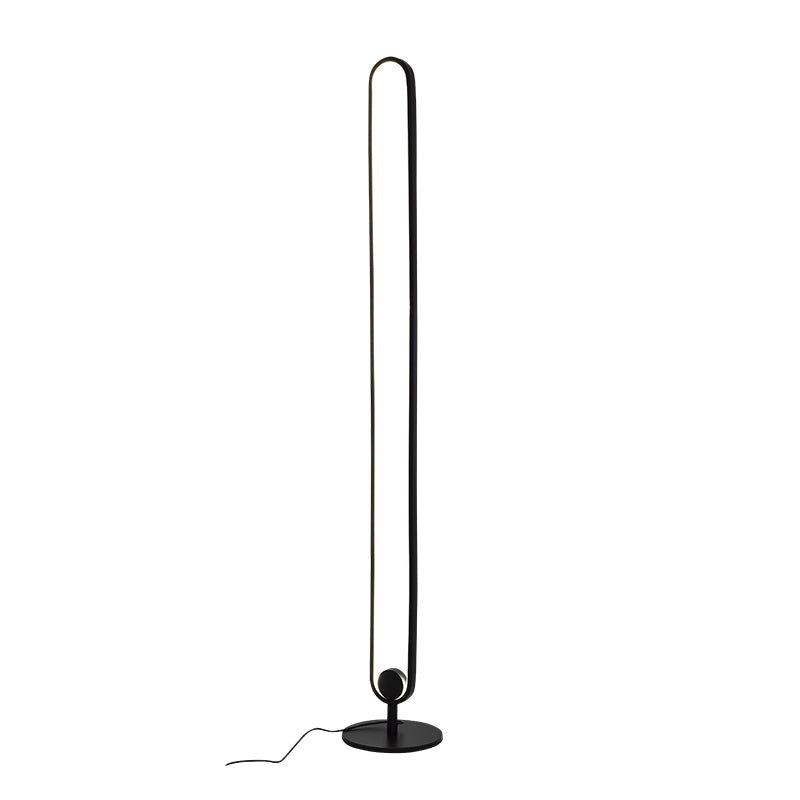 Modern Floor Lamp with Adjustable Brightness & Color Temperature | Black Standing Lamp for Eco-Friendly Lighting 8