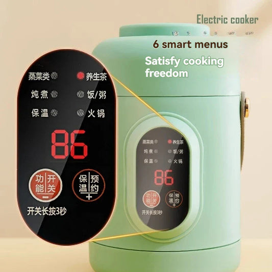 NutriCook One | Electric Cooker with Smart Timer | Compact Pot for Healthy Meals 1