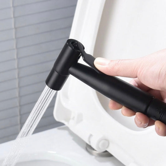 Premium Brass Bidet Sprayer for Toilet with Hot & Cold Water Control | Handheld Design for Enhanced Hygiene and Comfort