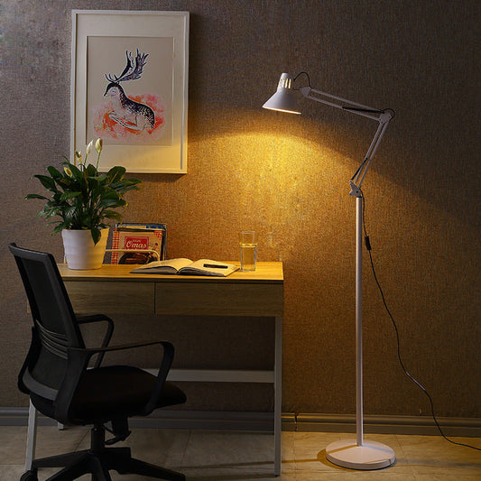 Scandinavian Floor Lamp | Adjustable Iron Design with Versatile Bulb Compatibility | Modern Lighting for Living Rooms and Bedrooms 1