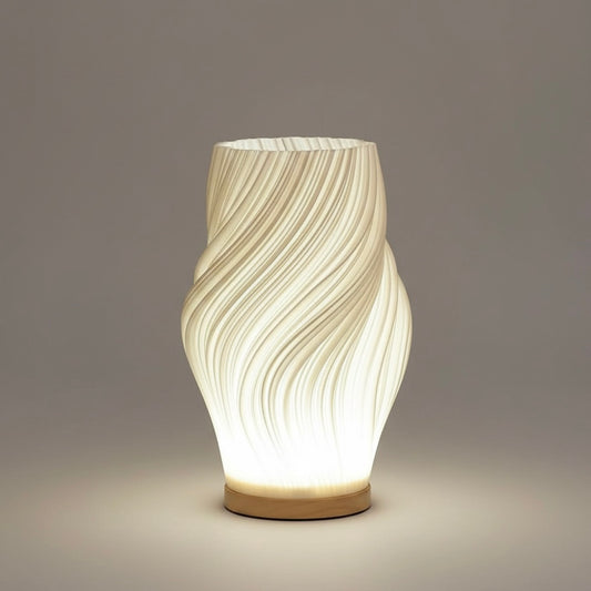 Table lamp with three-level dimming function