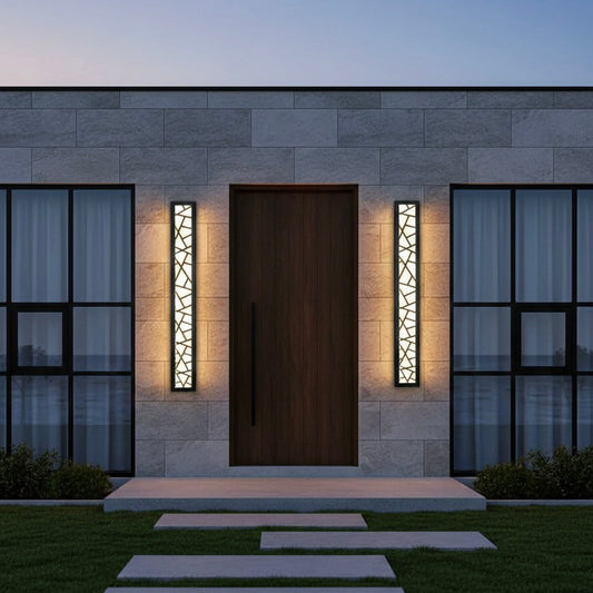 Stylish Outdoor Wall Light | Modern Energy-Efficient Design with Weatherproof Features for Entryways and Patios
