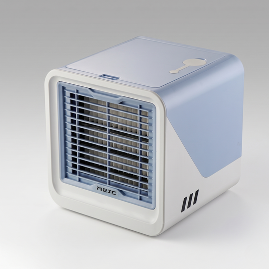 Traverseon | Mini Air Conditioner Fan with Evaporative Cooling & Night Light | USB Portable Cooler for Personal Comfort 1