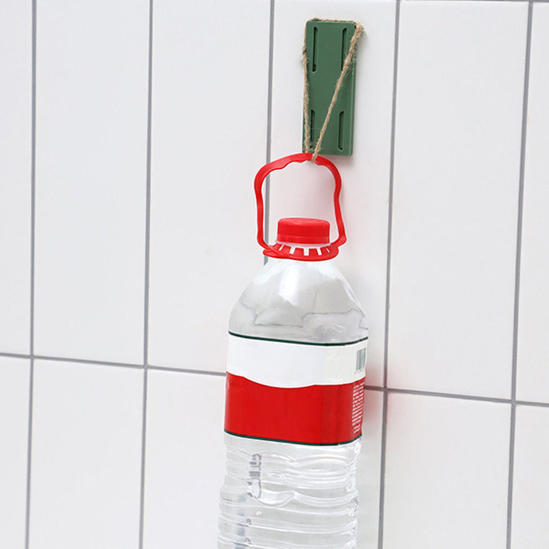 Self-Adhesive Socket Holder ABS | Punch-Free Wall Mount Design | Keeps Cords and Sockets Tidy Without Drilling 11