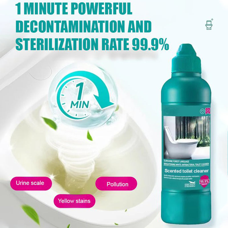 Toilet Cleaner Gel Thick Formula Forest Scent with Angled Dosing Nozzle 2