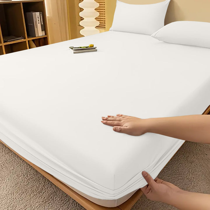 Extra Deep Fitted Bed Sheet, Up to 29 cm Depth | Single, Double, King, Super King, 12 Colours | Wrinkle-Resistant All-Season Fit 25