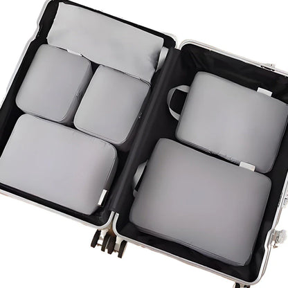 6-Piece Travel Organizers | Compression Packing Cubes Set