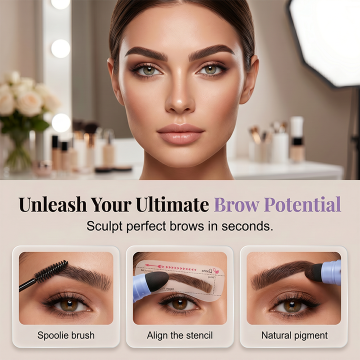 Waterproof Womens Eyebrow Gel 12-Hour Smudge-Proof Hold 5