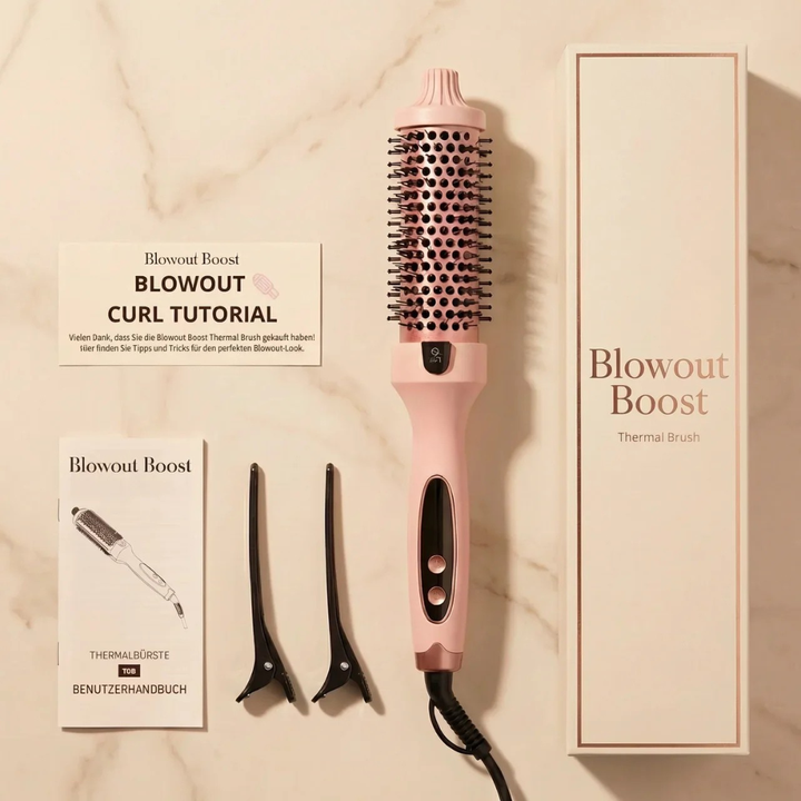5-in-1 Hot Air Styling Brush | Ionic Technology | Dries, Straightens, Curls, Adds Volume &amp; Smooths Frizz for All Hair Types 1