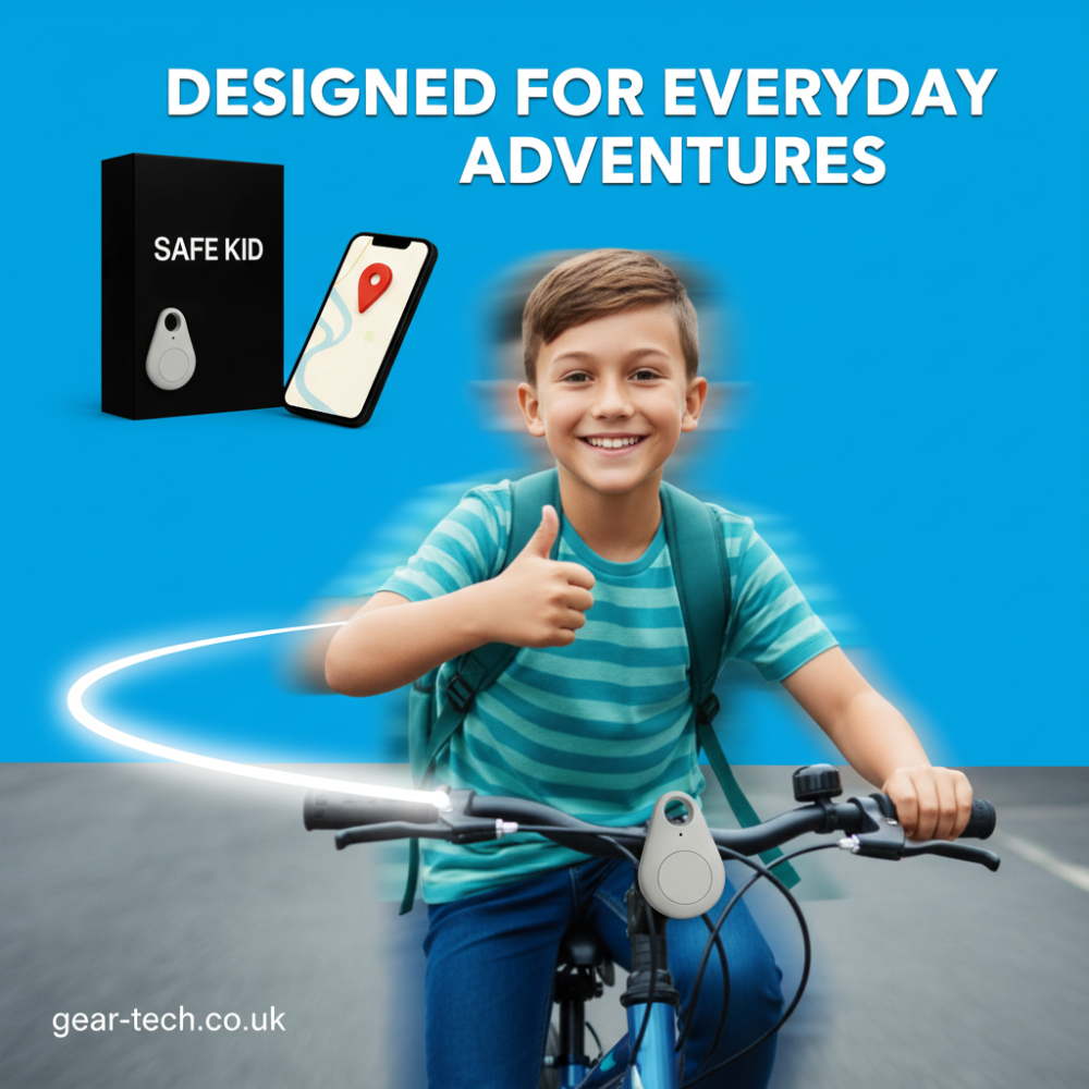 Child GPS Location Tracker | Real-Time Tracking, SOS Alerts &amp; Bluetooth | Waterproof IP67 with 5-Day Battery Life 11