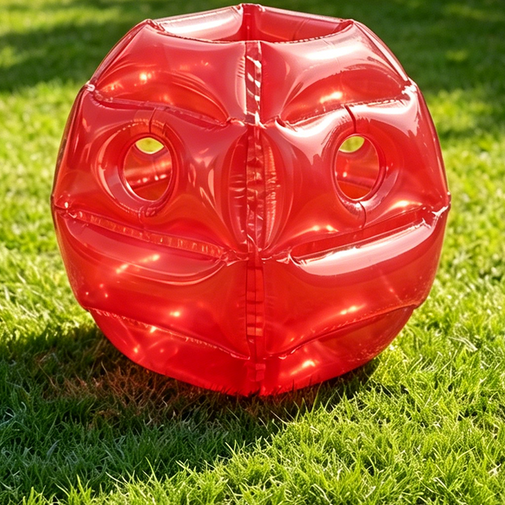 Inflatable Ball Toy PVC Air-Filled Bounce with Padded Cushioning Quick Inflate 5