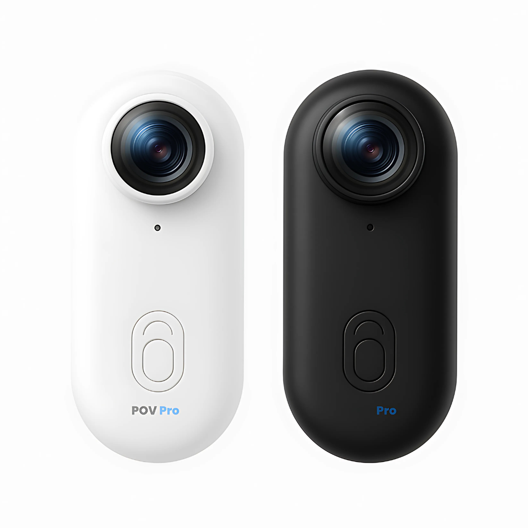 Mini Wireless Camera 2K | 360° View, Electronic Stabilisation &amp; Slow Motion | Magnetic Clip, Long Battery Life 9