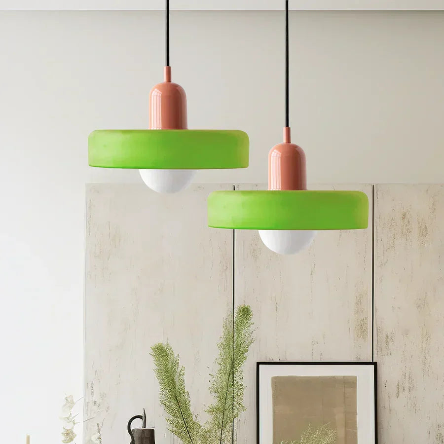 Marble Ceiling Pendant Light | 25x18 cm or 35x22 cm, Scandinavian Design | Warm Ambient Glow, Multiple Colours 27