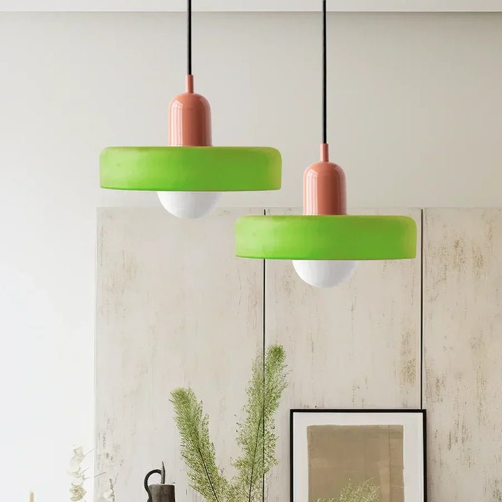 Marble Ceiling Pendant Light | 25x18 cm or 35x22 cm, Scandinavian Design | Warm Ambient Glow, Multiple Colours 27