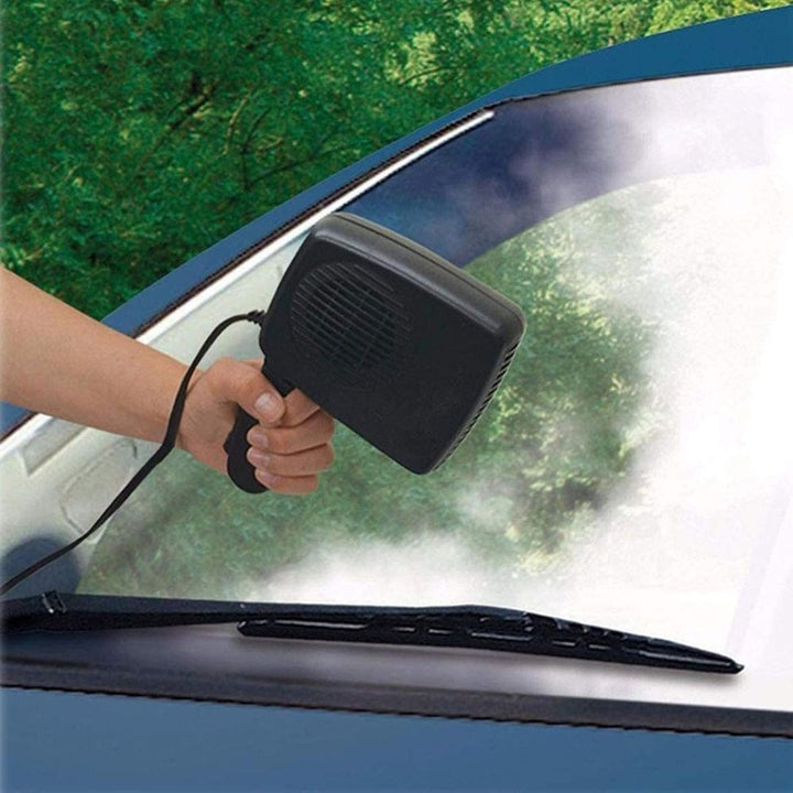12V Car Heater Fan | 150W/300W Ceramic Heating Element | Fast Windscreen Defrost, Demisting &amp; Warm Air Blower for Cars