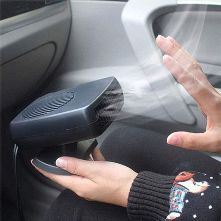 12V Car Heater Fan | 150W/300W Ceramic Heating Element | Fast Windscreen Defrost, Demisting &amp; Warm Air Blower for Cars
