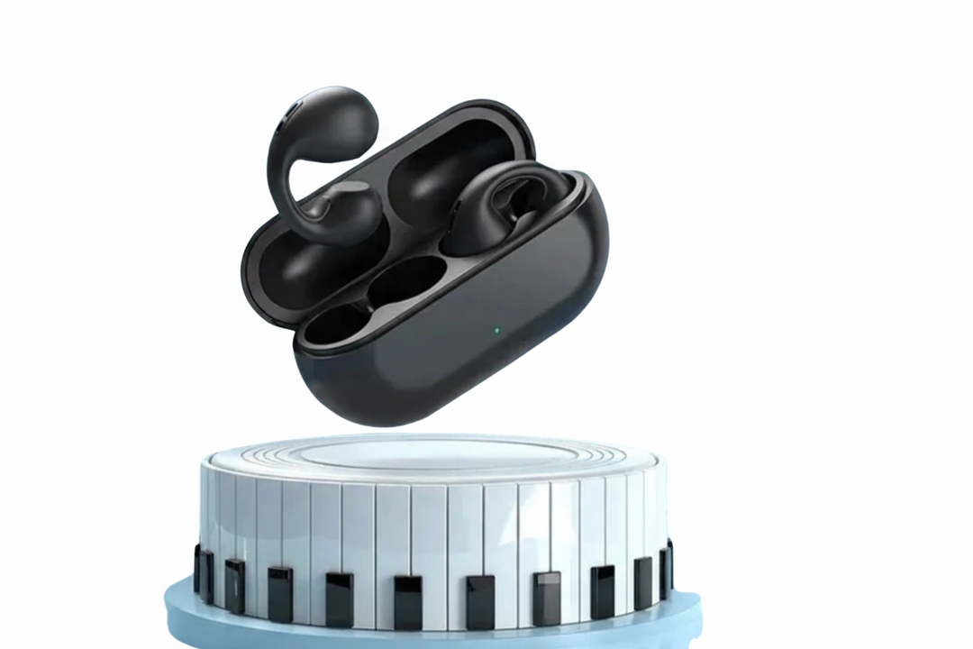 Open-Ear Wireless Earbuds | Water and Sweat Resistant, Built-In Microphone | Up to 8 Hours Battery, USB-C Fast Charging 6