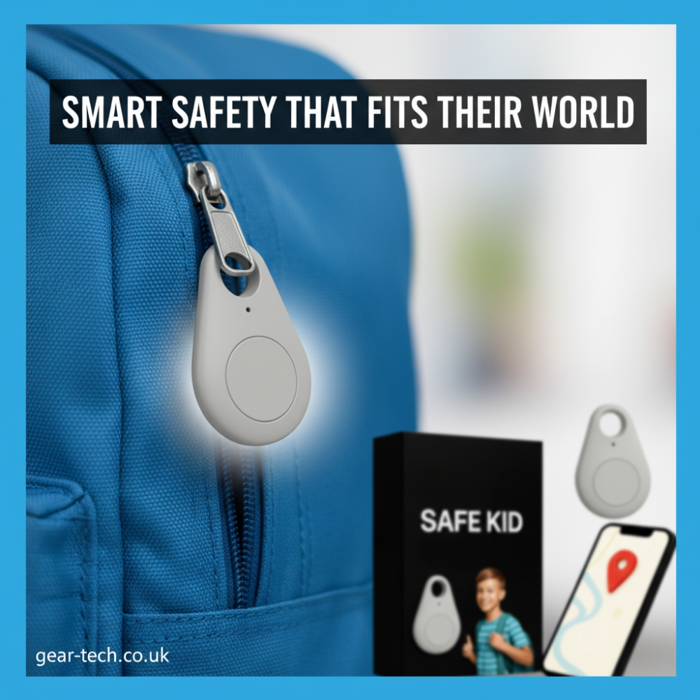 Child GPS Location Tracker | Real-Time Tracking, SOS Alerts &amp; Bluetooth | Waterproof IP67 with 5-Day Battery Life 5