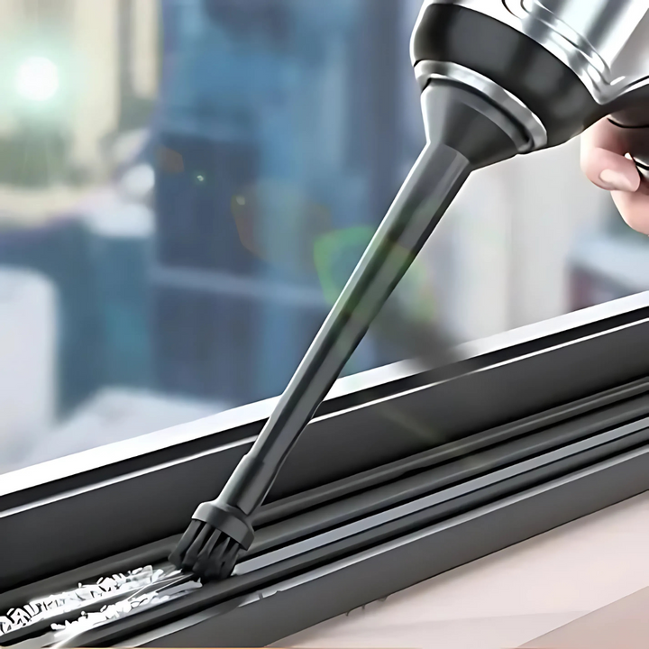 Cordless Handheld Vacuum 2-in-1 | Suction and Blow Function | USB Rechargeable for Car and Home with Interchangeable Nozzles 1