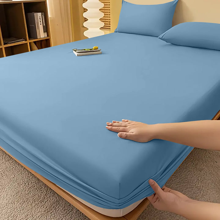 Extra Deep Fitted Bed Sheet, Up to 29 cm Depth | Single, Double, King, Super King, 12 Colours | Wrinkle-Resistant All-Season Fit 19