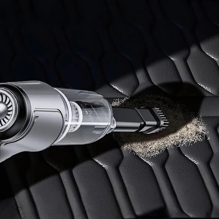 Cordless Handheld Vacuum 2-in-1 | Suction and Blow Function | USB Rechargeable for Car and Home with Interchangeable Nozzles 6
