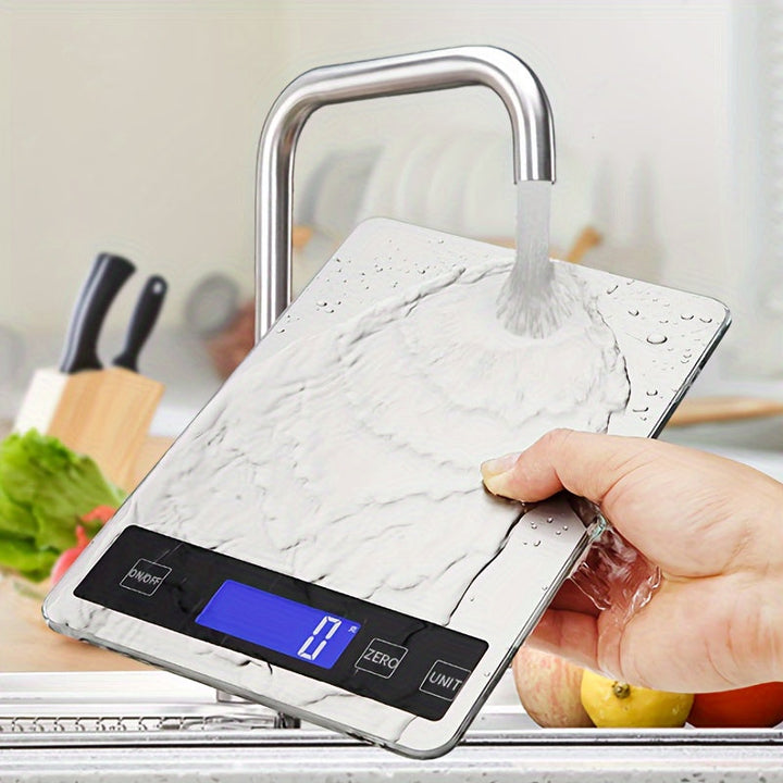 15kg Digital Kitchen Scale | USB Rechargeable Precision Food Weighing Scale 1