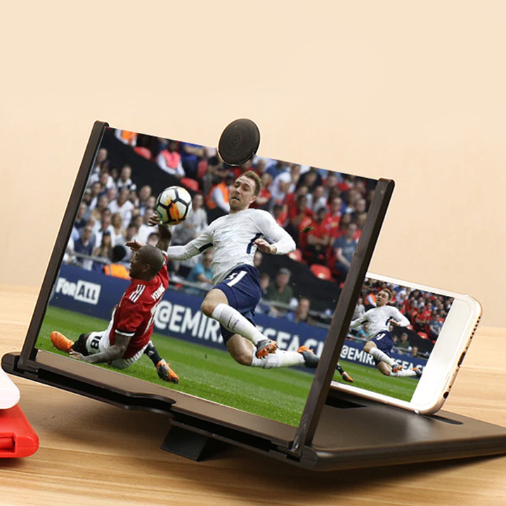 Phone Screen Magnifier HD Video Amplifier | Foldable Design with Phone Holder | Hands-Free Viewing for Movies and Gaming 8