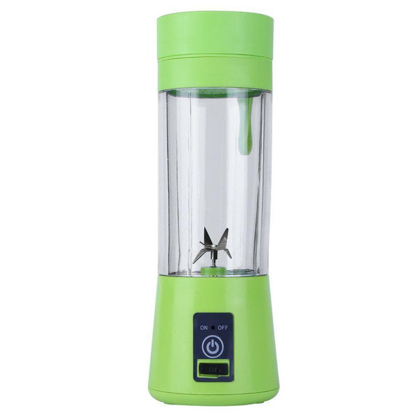 Portable Blender Bottle | 6-Blade USB Rechargeable Mini Juicer | 380ml Capacity, 2000mAh Battery, 12 Blends per Charge 6
