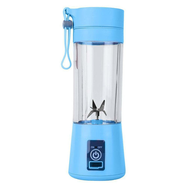 Portable Blender Bottle | 6-Blade USB Rechargeable Mini Juicer | 380ml Capacity, 2000mAh Battery, 12 Blends per Charge 3