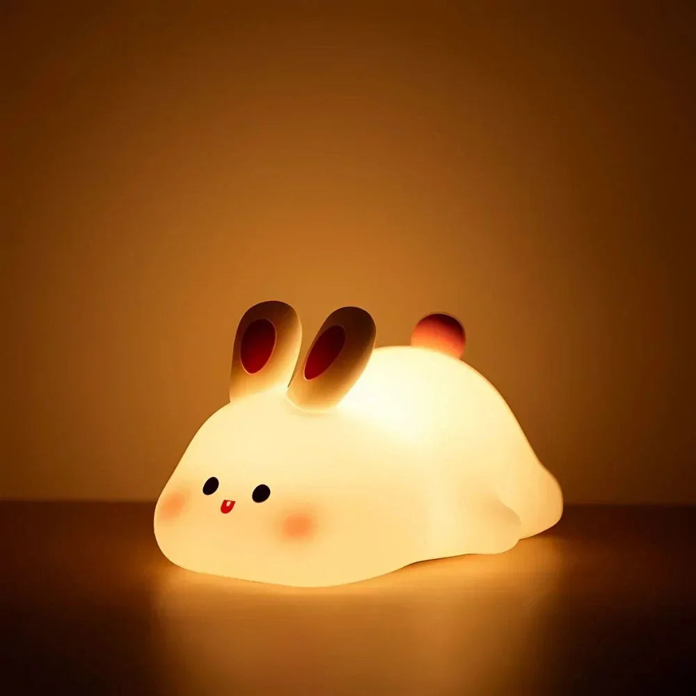 Silicone Squeeze Night Light | Adjustable 3-Level Brightness &amp; Rechargeable | 30-Minute Sleep Timer for Bedtime 21