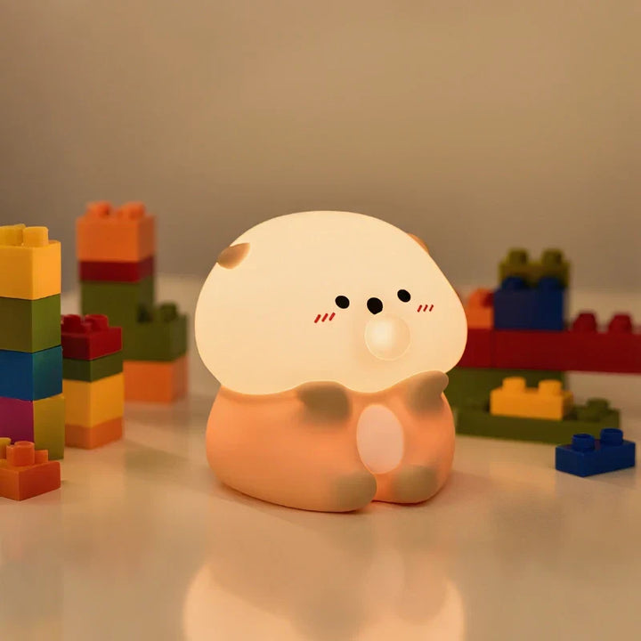 Silicone Squeeze Night Light | Adjustable 3-Level Brightness &amp; Rechargeable | 30-Minute Sleep Timer for Bedtime 32