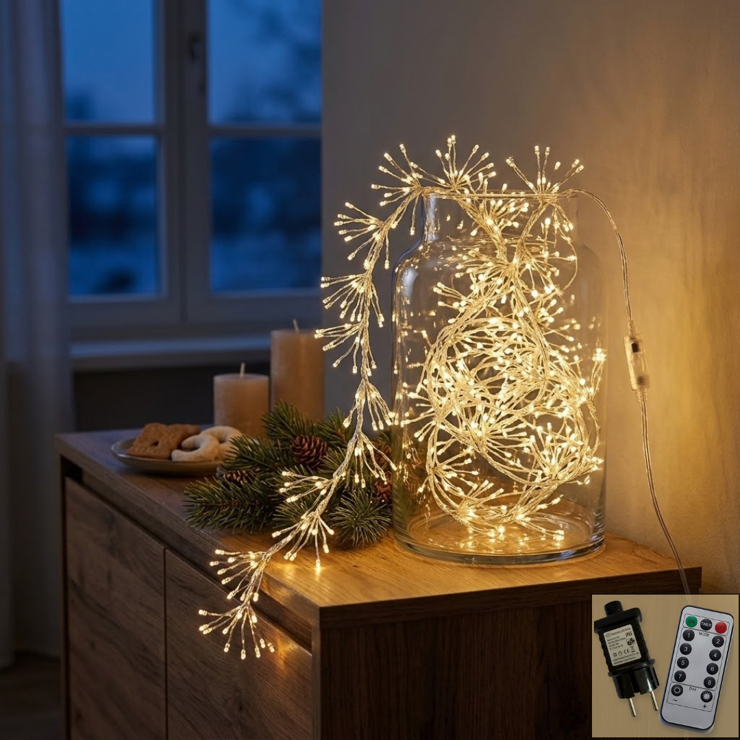 Christmas Lights Copper Wire LED IP65 Waterproof with Remote Control 5
