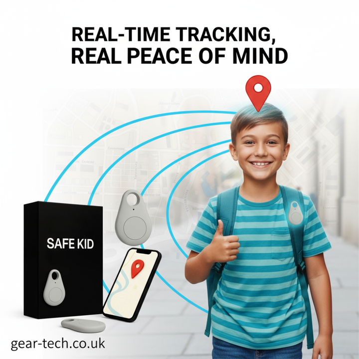 Child GPS Location Tracker | Real-Time Tracking, SOS Alerts &amp; Bluetooth | Waterproof IP67 with 5-Day Battery Life 13