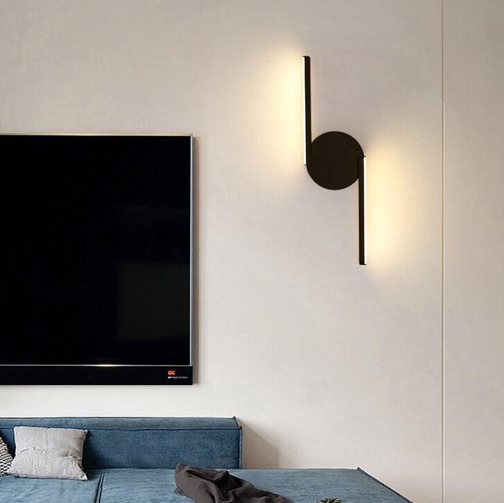 LED Wall Light Arc Design | Aluminium Hardwired Fixture | Soft Halo Glow for Bedrooms, Hallways &amp; Living Rooms 13