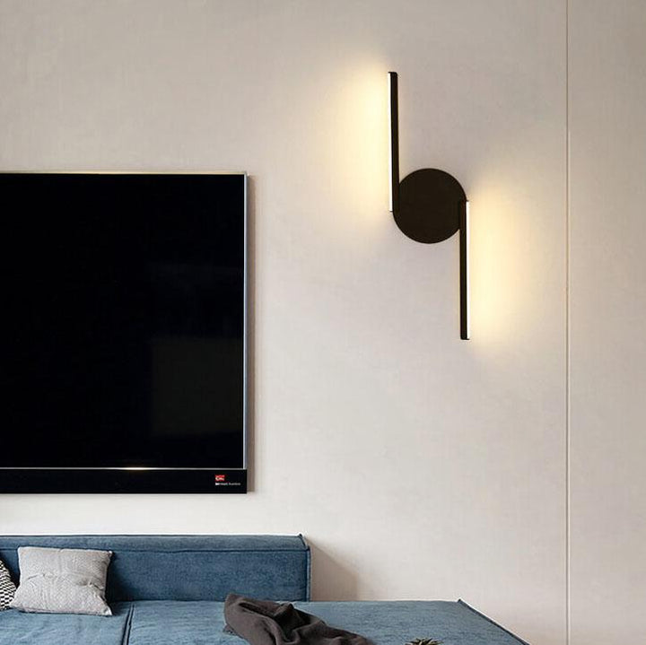 LED Wall Light Arc Design | Aluminium Hardwired Fixture | Soft Halo Glow for Bedrooms, Hallways &amp; Living Rooms 13