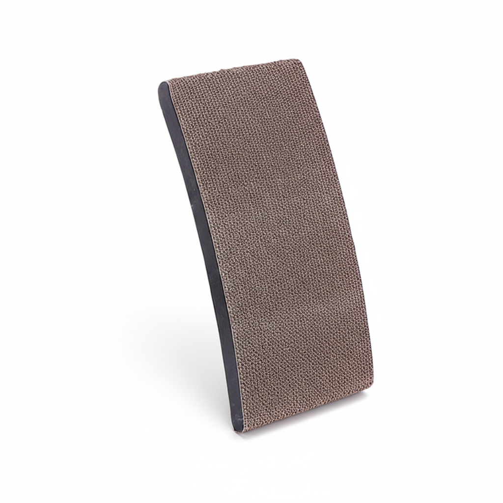 Curved Cat Scratcher Wood Frame | Ergonomic Lounge &amp; Scratching Board | Replaceable Pad Protects Furniture &amp; Reduces Clawing 4
