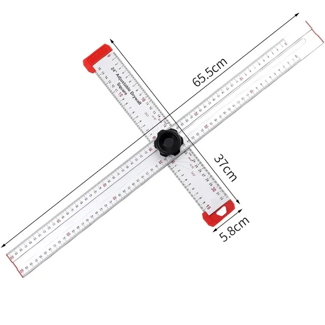 Precision Angle Cutting Guide Steel &amp; Plastic | Millimetre-Accurate Guide Rails | For Wood, Plastic &amp; More Materials 4