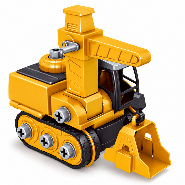 Take Apart Construction Vehicle Toy Set Screwdriver Figure 9