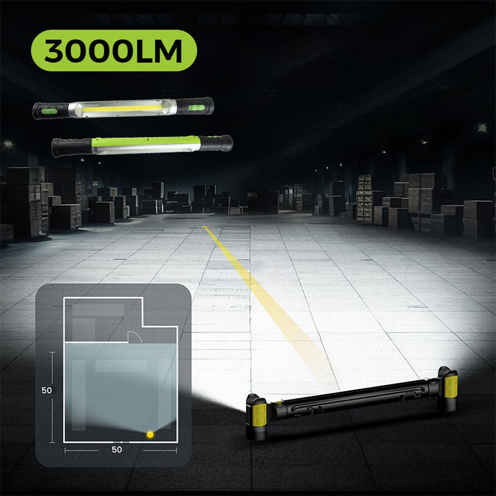 LED Work Light 1000 Lumens Rechargeable IPX4 Splash-Proof 9