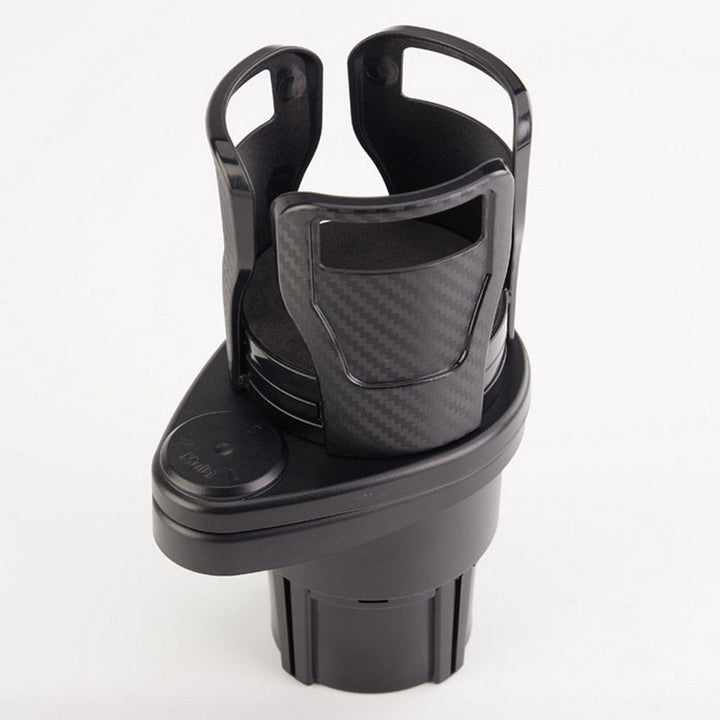 2 In 1 Car Cup Holder | Rotating Arms, Expanding Base