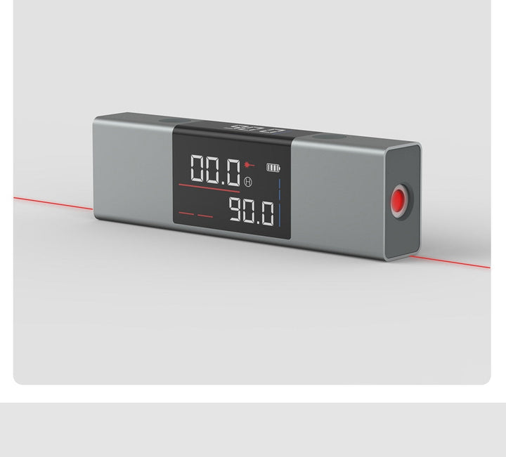 2-in-1 Laser Digital Level Ruler | 360° Self-Levelling, ±1mm Horizontal &amp; Vertical Accuracy | Type-C Rechargeable, IP54 Rated