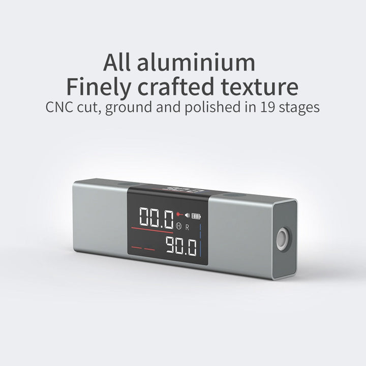 2-in-1 Laser Digital Level Ruler | 360° Self-Levelling, ±1mm Horizontal &amp; Vertical Accuracy | Type-C Rechargeable, IP54 Rated