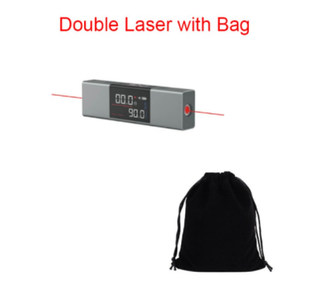 2-in-1 Laser Digital Level Ruler | 360° Self-Levelling, ±1mm Horizontal &amp; Vertical Accuracy | Type-C Rechargeable, IP54 Rated