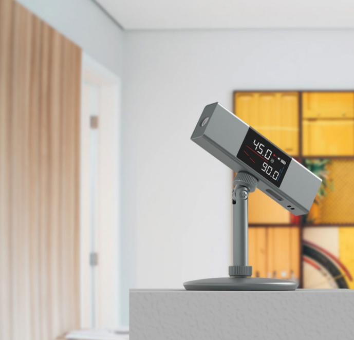 2-in-1 Laser Digital Level Ruler | 360° Self-Levelling, ±1mm Horizontal &amp; Vertical Accuracy | Type-C Rechargeable, IP54 Rated