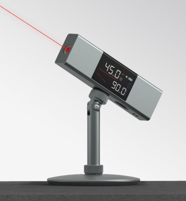 2-in-1 Laser Digital Level Ruler | 360° Self-Levelling, ±1mm Horizontal &amp; Vertical Accuracy | Type-C Rechargeable, IP54 Rated