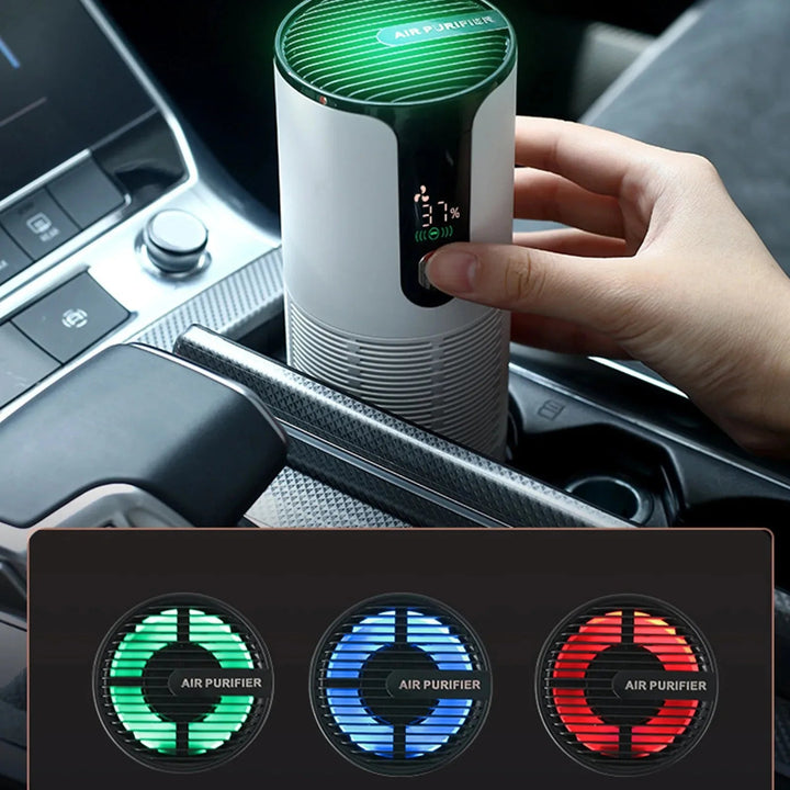 2-in-1 USB Air Purifier &amp; Humidifier | Compact | Home, Office &amp; Car Use | Quiet Operation