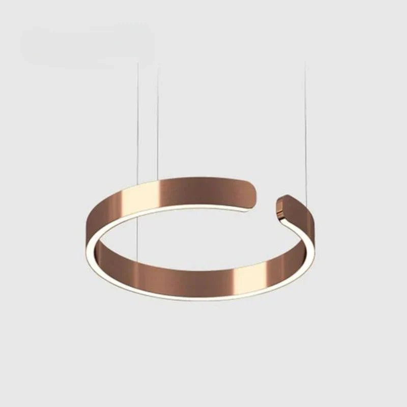 LED Pendant Ceiling Light Metal &amp; Acrylic Dome 40/60/80 cm | Black, Gold, Rose Gold, White | Dimmable, 3 Colour Temperatures 18